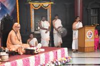 Dharma Sabha - Guru Purnima, 10th July 2025. Pictures Courtesy Shriyuts Dinesh Karkal and Abhinav Kalla